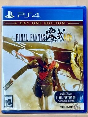 PS4 Final Fantasy Type-0 HD Day One Edition Game Brand New Sealed